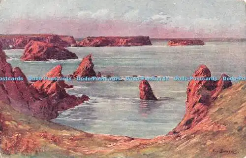 R512614 Les Sites de France par Eug Bourgeois Bretagne S X X No 5 Belle Ile Baie