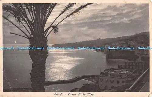 R514903 Napoli Punta di Posillipo Das fast unsichtbare Objekt am Horizont zum