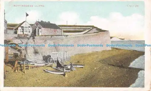 R514904 Rottingdean Cliffs G D und D Postkarte