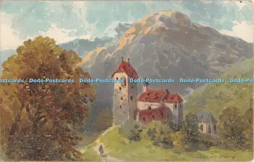 R514935 Bergkirche am Ende des Hügels Nr 1533