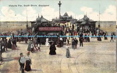 R512773 Victoria Pier South Shore Blackpool