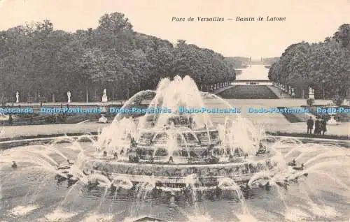 R514988 Parc de Versailles Bassin de Latone Heliotypie Bourdier et Faucheux