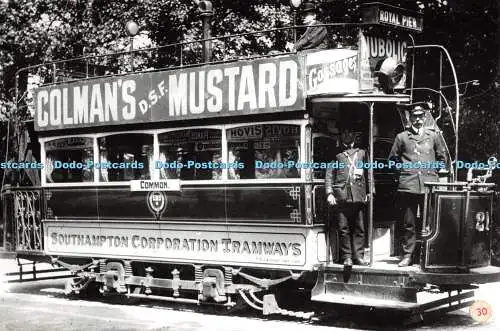 R512834 Southampton Corporation Tramways Royal Pier Common Colmans D S F Mustard