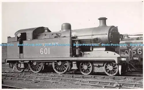 R512895 Southern 601 Lok Postkarte