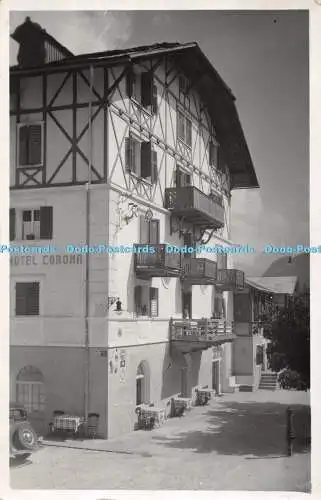 R515130 Hotel Corona Postkarte 1938