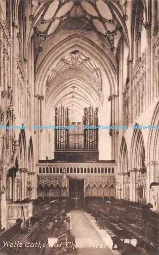 R515186 Wells Cathedral Choir West F Frith No 2565 B