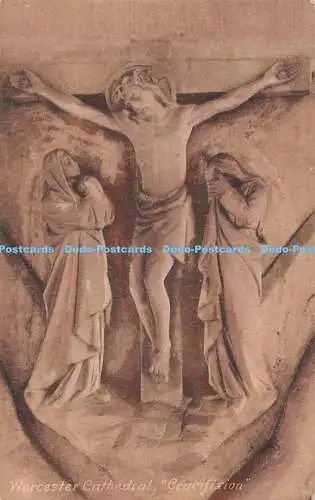 R515218 Worcester Cathedral Crucifixion F Frith No 32098