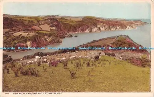 R513045 Combe Martin Blick vom Hangman Walk Harvey Baron 1954