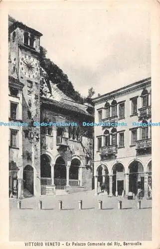 R515277 Vittorio Veneto Ex Palazzo Comunale del Rip Serravalle Longo e Zoppelli