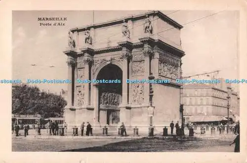 R513062 Marseille Porte d Aix Postkarte