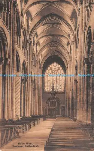 R515282 Durham Cathedral Nave West Stiefel Cash Chemists Pelham Serie