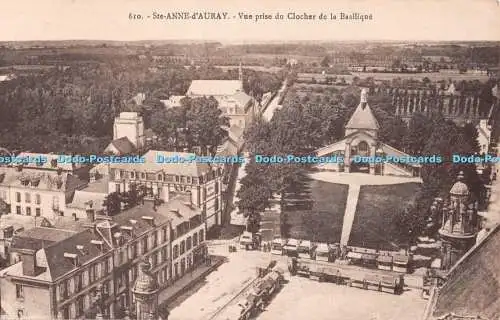 R513064 Ste Anne d Auray Vue prise du Clocher de la Basilique Laurent Nel