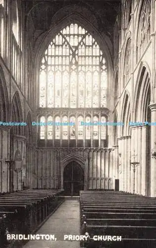 R515302 Bridlington Priory Church T T und S Queen Serie