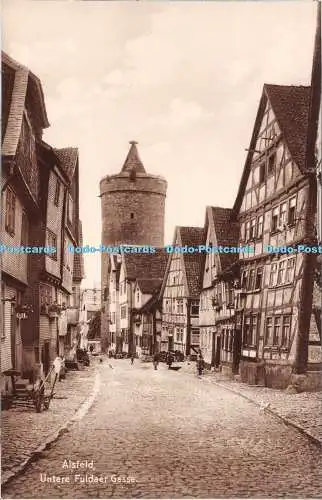 R515310 Alsfeld Untere Fuldaer Gasse Georg Kurtz jr RP