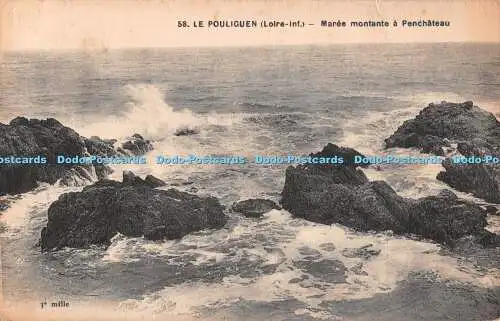 R513128 Le Pouliguen Maree montante a Penchateau F Chapeau