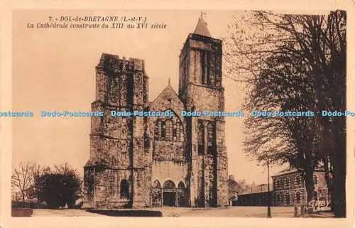 R513134 Dol de Bretagne La Cathedrale construite du XII au XVI siecle Gaby G Art