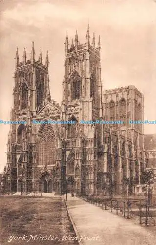 R515396 York Minster West Front Frith No 28793