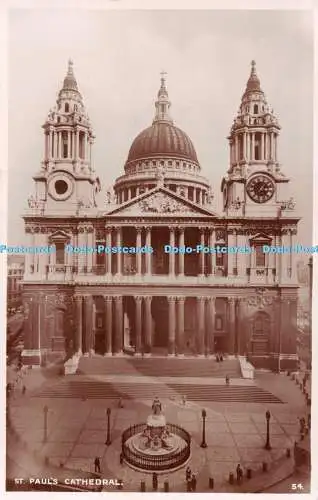 R515519 St Paul Cathedral P H Boreham Postkarte