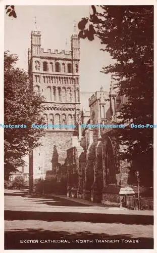 R515587 Exeter Cathedral North Transept Tower S P C K Henry C Stacy RP