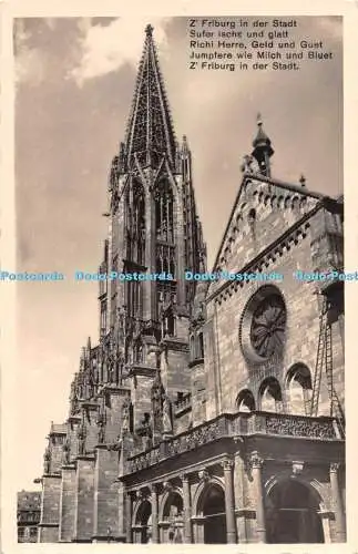 R515691 Freiburg i Br Münster Z Freiburg in der Stadt Paul Hinsche A Müller