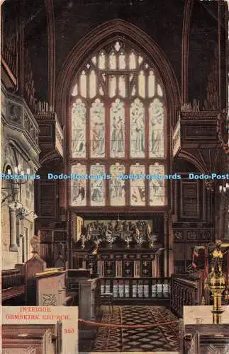 R515810 Ormskirk Church Interior W A and S S Grosvenor Series