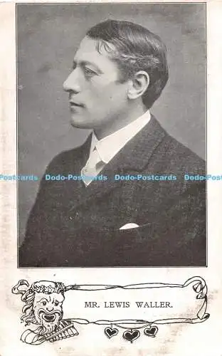 R515847 Mr Lewis Waller Postkarte