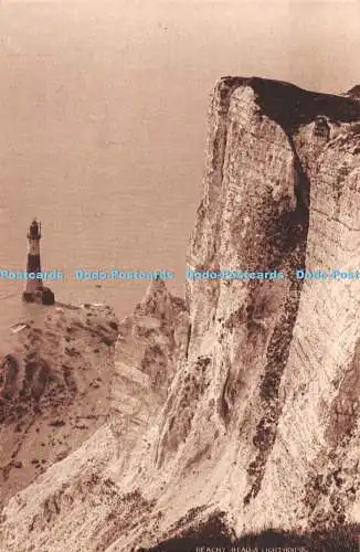 R515898 Strandkopf und Leuchtturm Postkarte