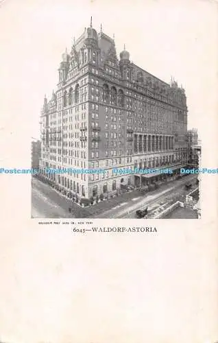 R516121 Waldorf Astoria Souvenir Postkarte