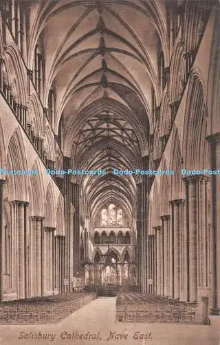 R516158 Salisbury Cathedral Nave East Frith No 19758