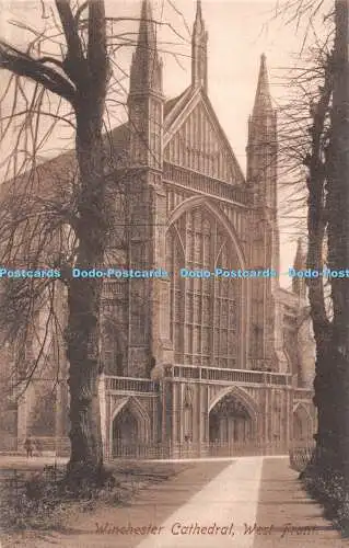 R516159 Winchester Cathedral West Front F Frith No 37241