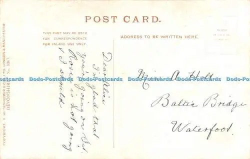 R516224 Lynmouth Pier Devonshire S Hildesheimer No 5365