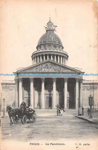 R516383 Paris Le Pantheon C M 1969