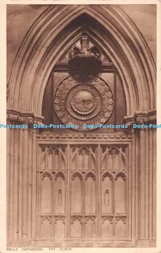 R516432 Wells Cathedral The Clock F A George R A P The Seal of Artistic RA Serie