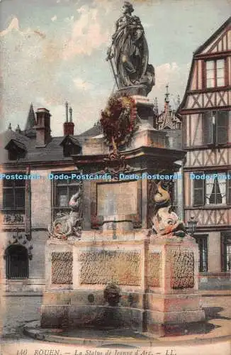 R516543 Rouen La Statue de Jeanne d Arc LL 146