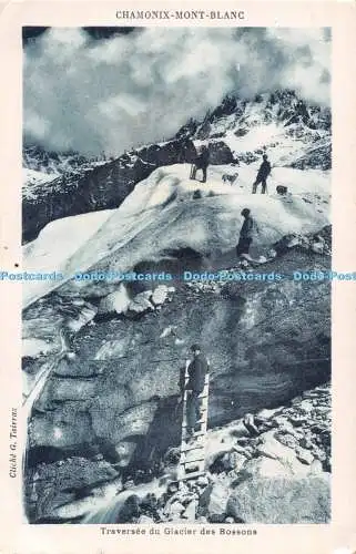 R516547 Chamonix Mont Blanc Traversee du Glacier des Bossons G Tairraz