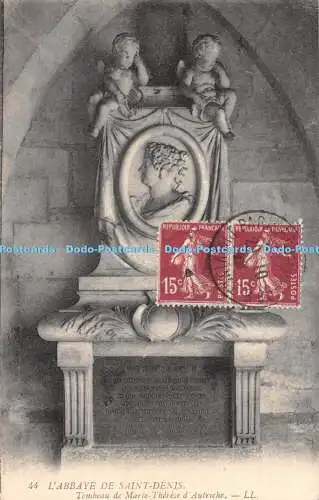 R516563 L Abbaye de Sainte Denis Tombeau de Marie Therese d Autriche LL 44