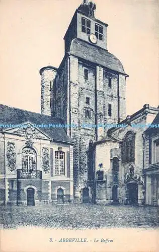 R516578 Abbeville Le Beffroi G Artaud Postkarte