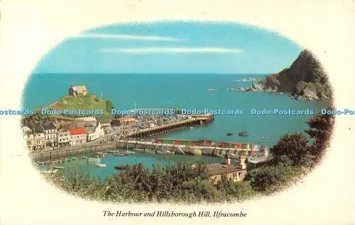 R518658 The Harbour and Hillsborough Hill Ilfracombe Colourmaster International