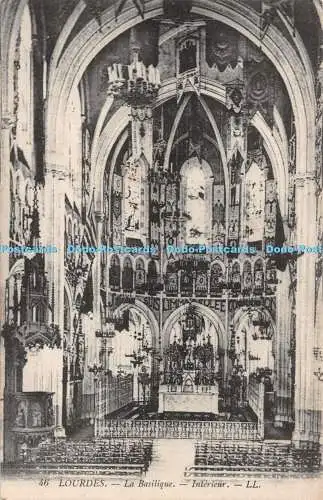 R516616 Lourdes La Basilique Interieur LL 46