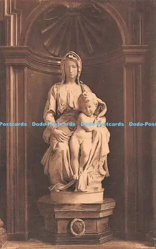 R516687 Brügge Eglise Notre Dame La Vierge et l Enfant par Michel Ange Ern Nels