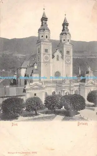 R516756 Brixen Dom Stengel Postkarte