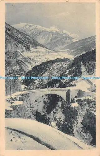 R516927 Dauphine Briancon Vallee de la Durance le Pont d Asfeld et le Chaberton