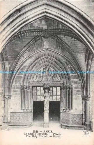 R516967 Paris The Holy Chapel Porch ND Phot