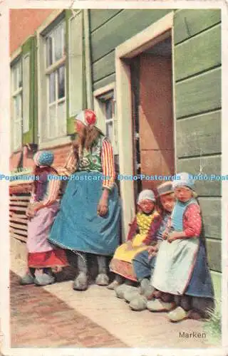R517030 Marken Weenenk und Snel Postkarte