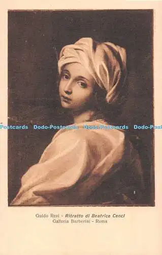 R517051 Roma Galleria Barberini Ritratto di Beatrice Cenci Guido Reni S T A
