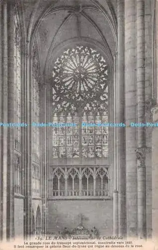 R517088 Le Mans Interieur de la Cathedrale A Dolbeau