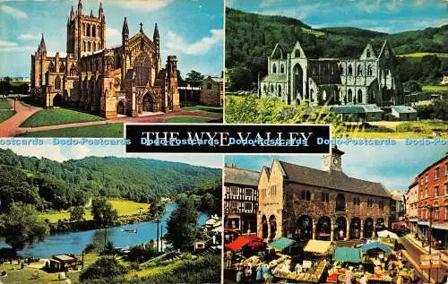 R521160 The Wye Valley Hereford Cathedral Tintern Abbey D Constance Multi View