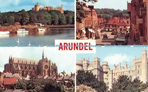 R519200 Arundel Sussex C G Williams Plastichrome Multi View