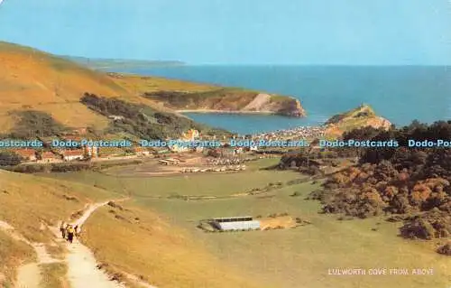 R519204 Lulworth Cove from Above J Salmon Cameracolour