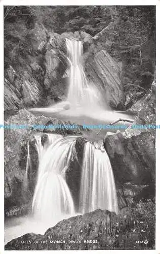 R517330 Devils Bridge Falls of the Mynach Valentine Silveresque